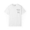 You and Me T-shirt | Minimal Typography Chest Print