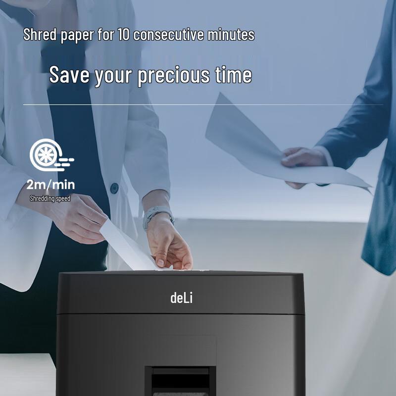 Deli Level 4 Commercial Shredder CN Plug (adapter Included)