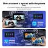 EKIY 5.0 inch Wireless CarPlay Moto Android Auto Portable Digital Motorcycle Dashboard GPS Navigation Display Screen Monitor