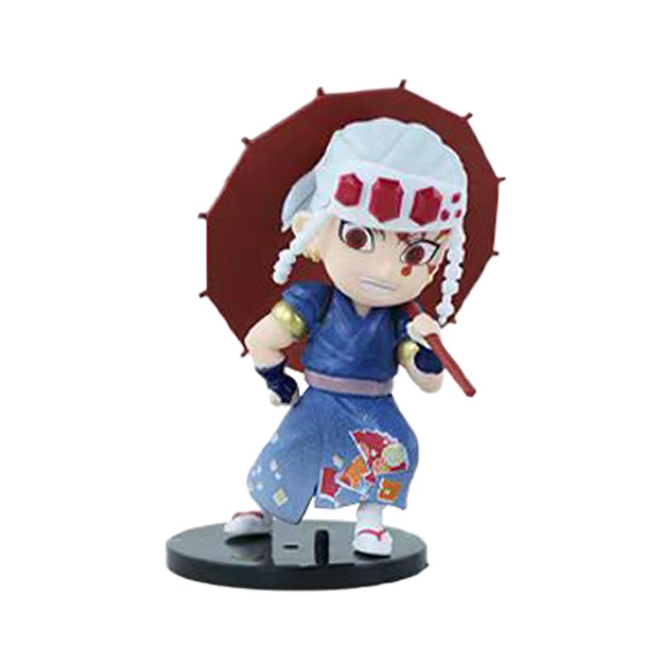 Animation 6Pcs/Kit Q Version Demon Slayer Boxed Action Figure Miniature Figurine Decoration Piece Attachment Animation Design Adorable Decoration