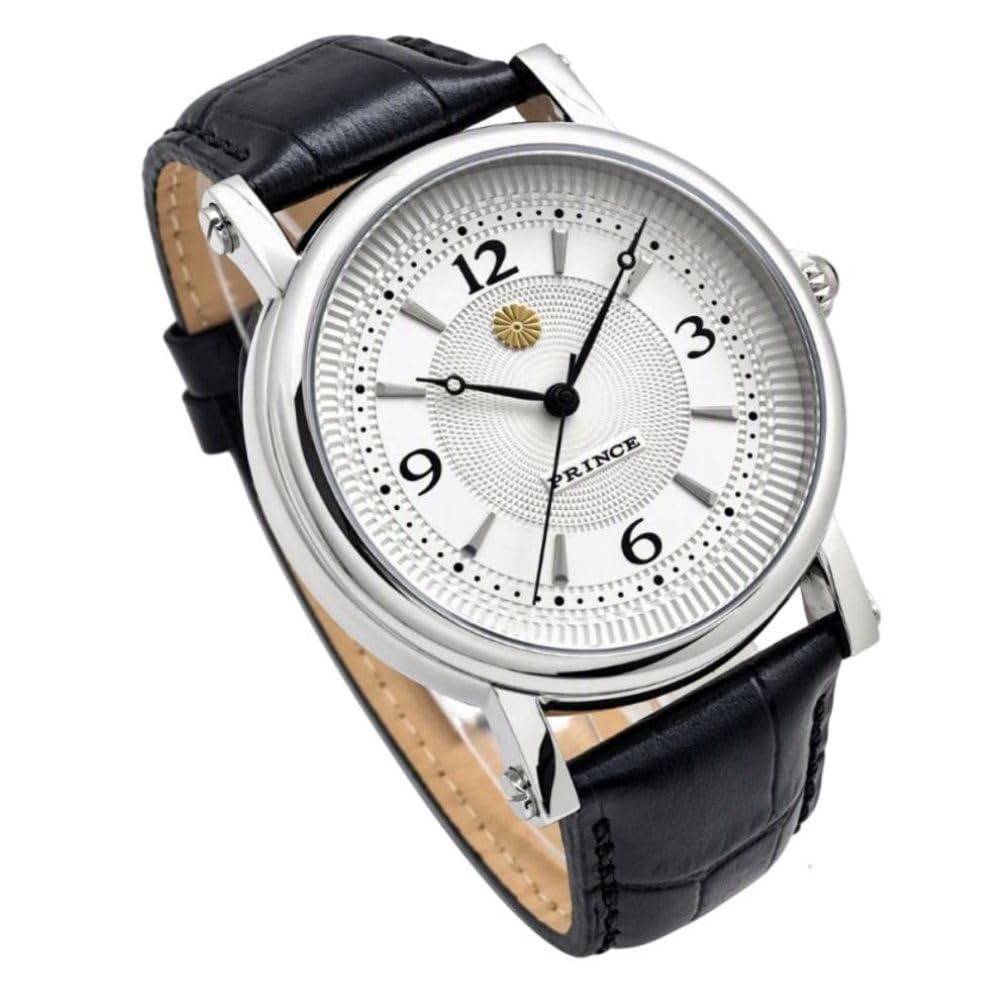 Chrysanthemum automatic skeleton back commemorative model for the former Imperial crest, Japanese-made movement, men's wristwatch, family.