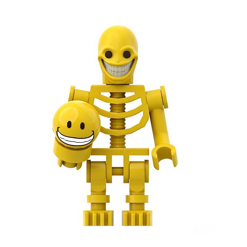 Pixel World Gaming Collectible Figure With Building Blocks For Brain Development