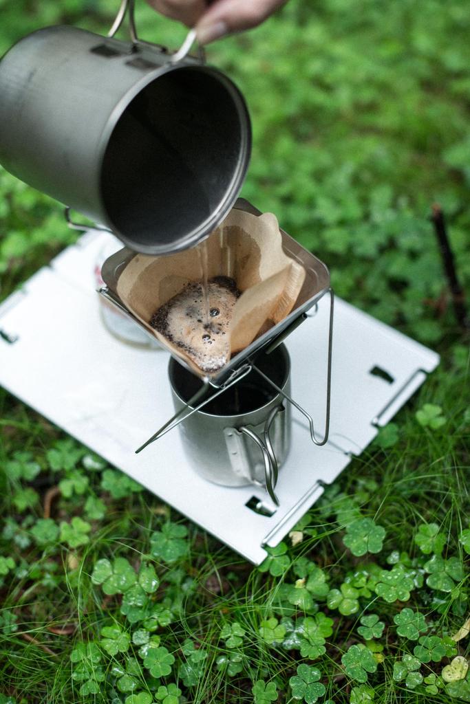 Snow Peak Folding Coffee Dripper Pit "Fire Type" CS-113 (Camping & Outdoor)