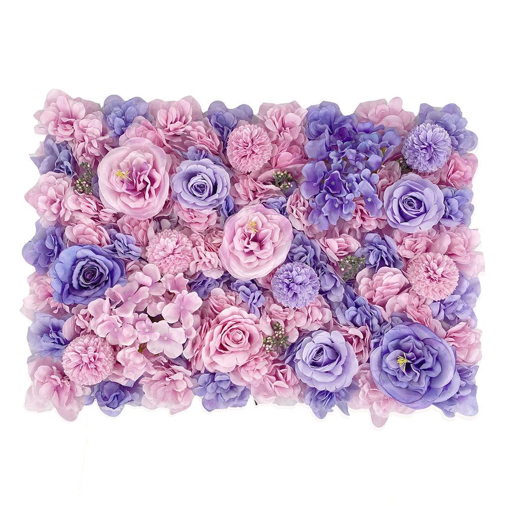 Hochzeitssimulation Blumenwand Hintergrund Wanddekoration, Simulationsblumenreihe Einkaufszentrum Fensterdekoration, Pfingstrose Hortensie Rose Wand