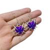 New Thorns Heart Earrings: Dark Gothic European & American Subculture Trend Hip Hop Accessories