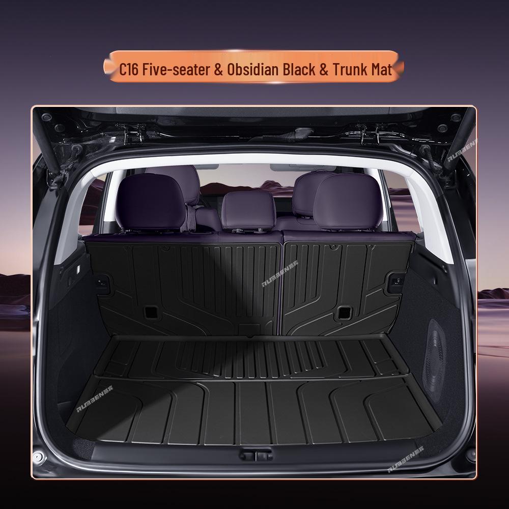 Leapmotor C16 Full Trunk Mat for 2026 Five/Six-Seater Interior Modifications