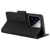 SY-001 For Xiaomi 14T Pro Case Flower Butterfly Leather Wallet Phone Cover with Hand Strap