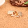 English Letter Brooch Universal Rock Band Enamel Pin Badge Fashionable and Versatile Clothes Bag Scarf Accessories Brooch