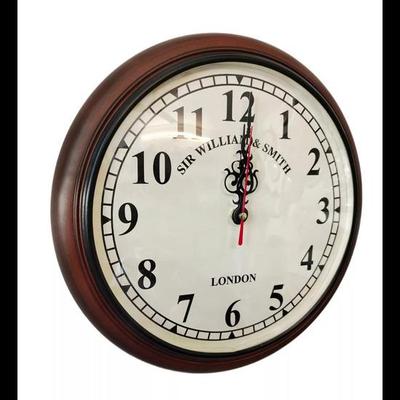 Wooden Wall Clock Antique Unique Style Art Decorative Wall Clock , 12INCH