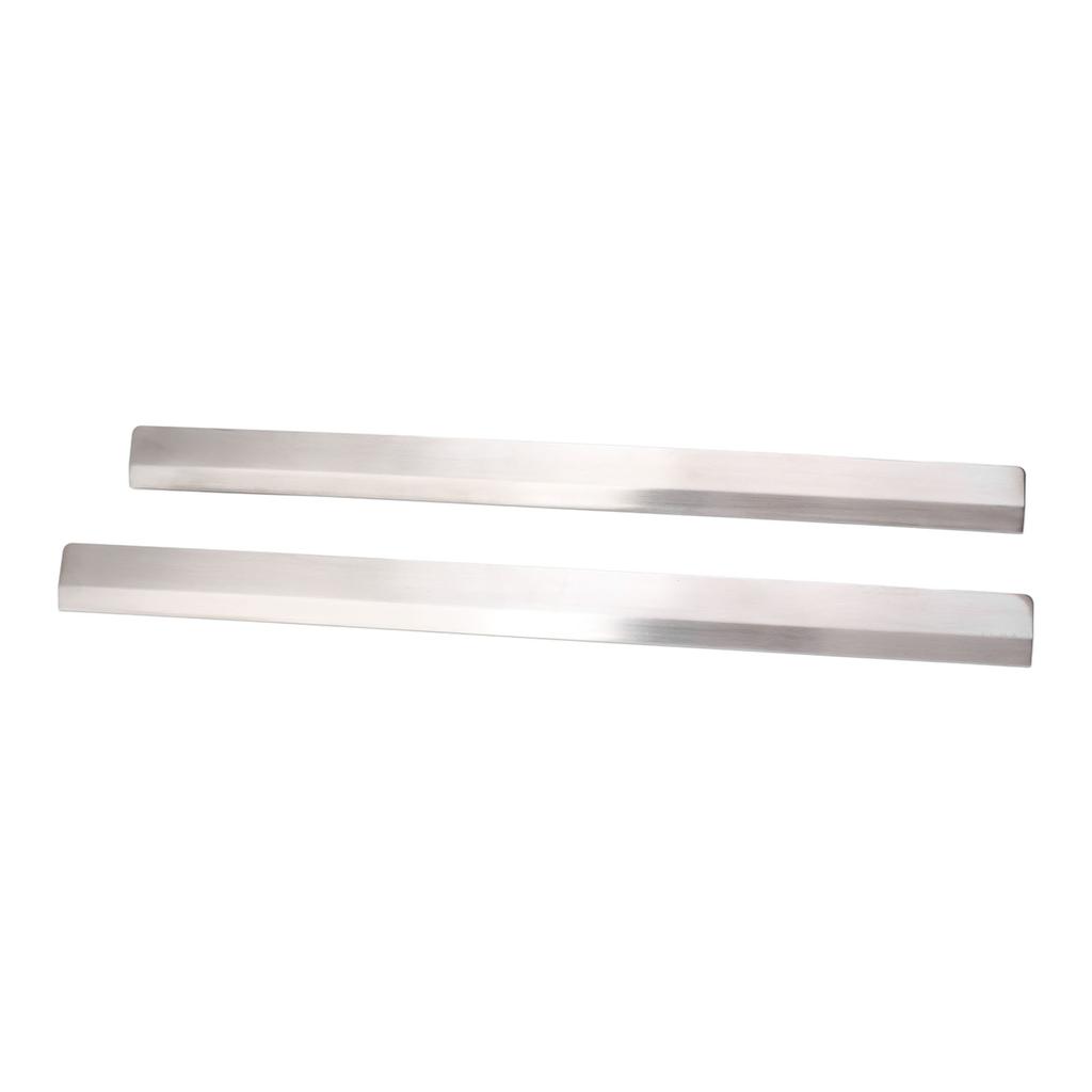 2PCS Kitchen Stove Counter Gap Cover Easy Cleaning Stainless Steel Gap Cover for Kitchen Supplies