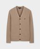 Brooks Brothers Cotton Cable Cardigan (Beige) (Bbwcmbg101)