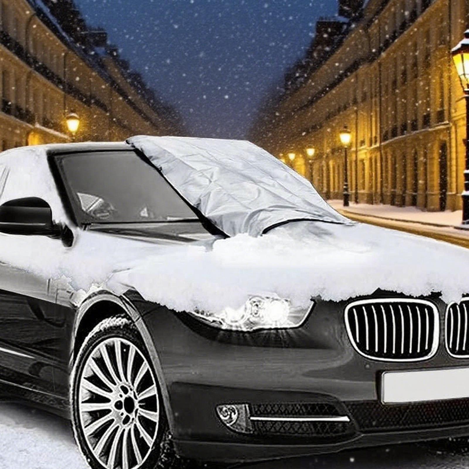 

Windshield Cover For Ice And Snow Magnetic Windshield Cover Outside Foldable Shade Guard Protective Heavy-Duty For Sun Winter CHINA
