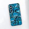 Cute Anime Shark Phone Case For Samsung A25 A13 A33 5G A54 A36 A35 A56 A52 A14 Shockproof Soft Cover
