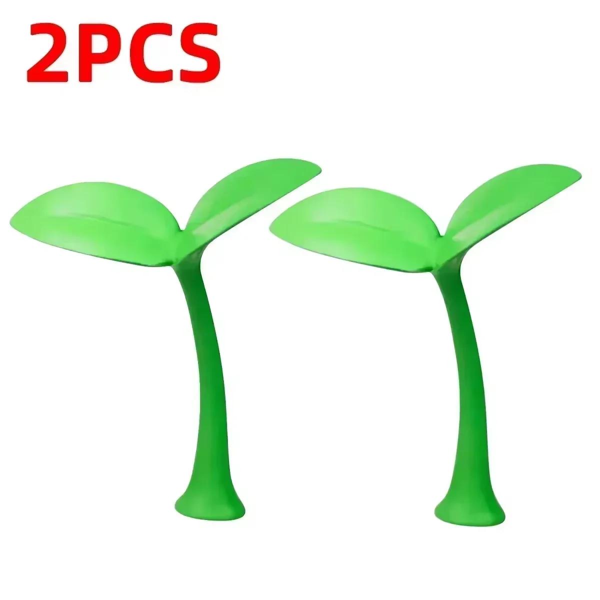 

3D автомобиль милый маленький росток украшения личность милый привлекательный и уникальный автомобиль крыша зеленая трава бобы аксессуары 2PC