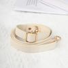 130cm Long Adjustable PU Leather Bag Strap For Crossbody 1.8cm Wide Shoulder Bag Strap Replacement Accessories For Handbags New