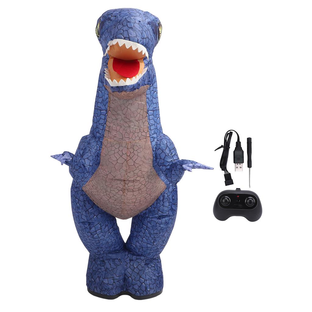 2.4GHZ Remote Control Inflatable Dinosaur Toy for Kids Wireless 360 Degree Rotation Inflatable