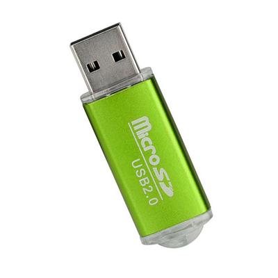 Ramidos naujas nešiojamasis USB 2.0 adapteris Micro SD SDHC atminties kortelių skaitytuvas GN