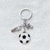 Sportlicher Fußball-Anhänger Schlüsselanhänger Kreativität Sneaker Trikot Design Auto Schlüsselanhänger Wettbewerbs Souvenir Geschenk C44