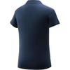 Li Ning Glory Series Športové ležérne jednoduché jednofarebné krátkorukávové polokošele Unisex polokošele Modré ATSQ389-1