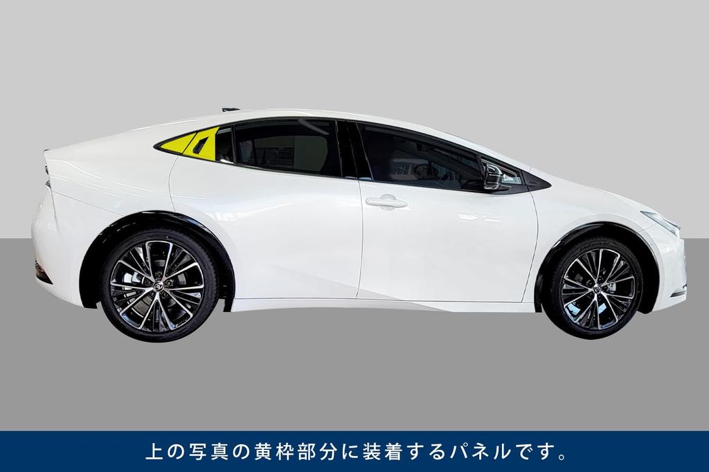 SecondStage Toyota Prius 60er Serie Hintertürgriff-Zierleiste, Piano Black, T727BLK