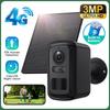 4G Solarbetriebene 3MP HD WiFi Kamera mit Vollfarb-Nachtsicht