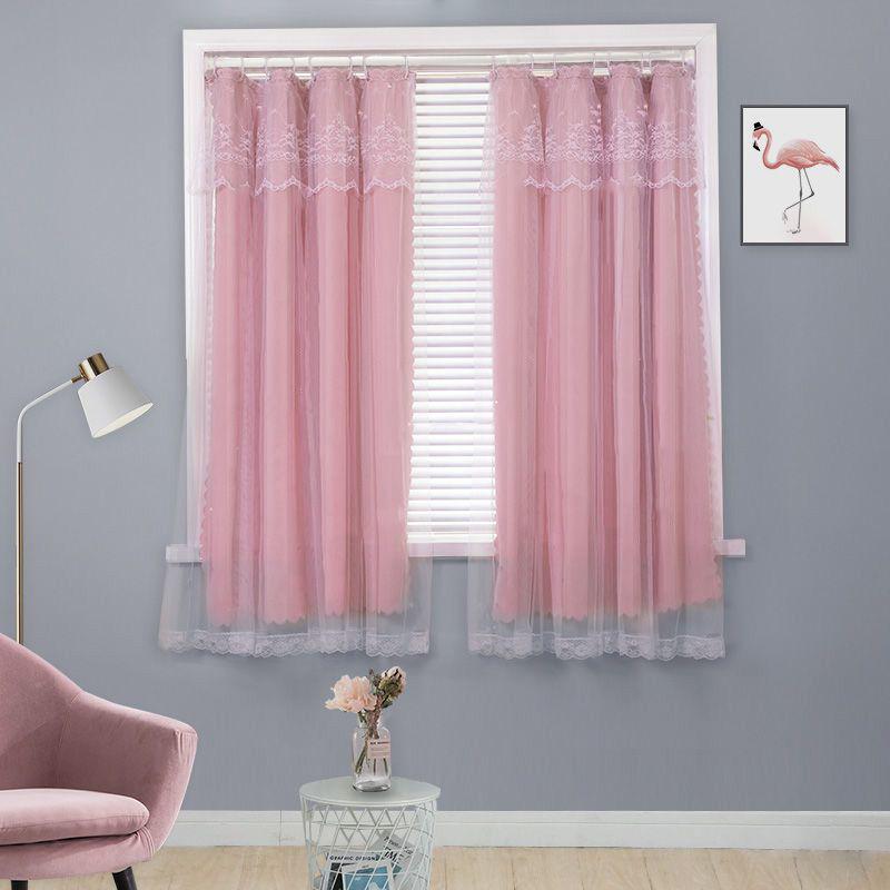 Punch-Free Solid Color Blackout Curtains for Dorms & Bedrooms