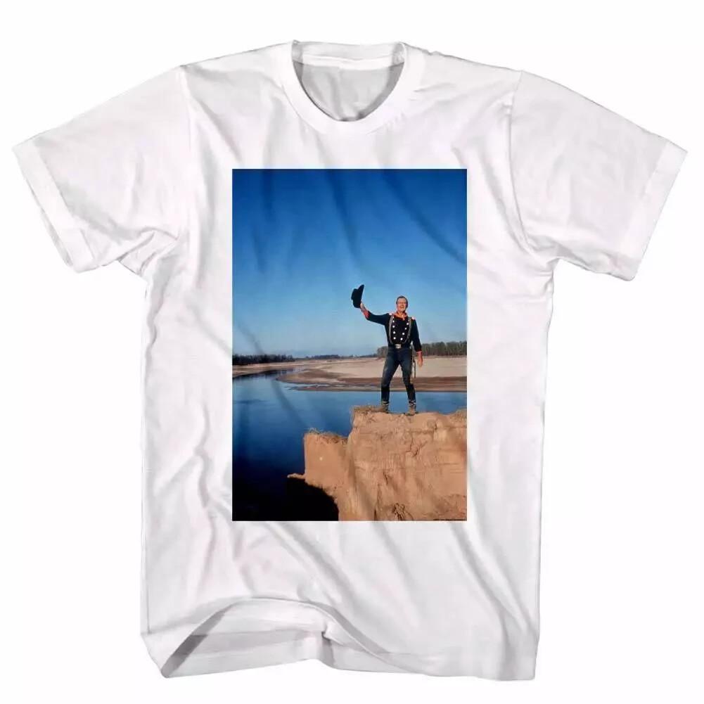 John Wayne Livin  on the Edge Men T Shirt XL