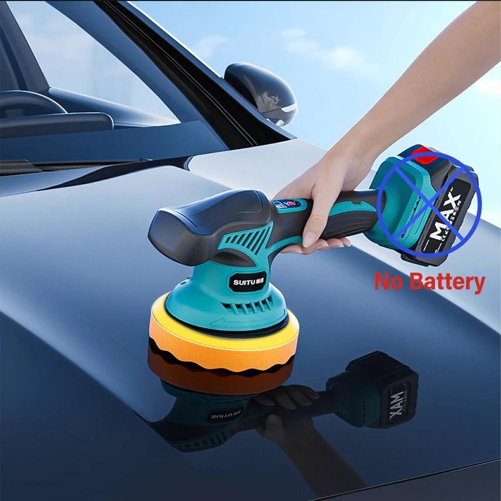 5500 U/min Akku-Polierer 8 Gänge Wiederaufladbare Auto-Poliermaschine Elektrisches Rotationswerkzeug Für Makita 21V Akku