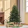 Artificial Christmas Tree 150 cm Artificial Fir Tree with 444 Tips, 3 Different Leaf Shapes, Flame-Retardant