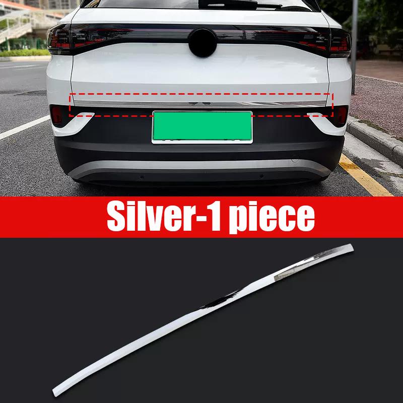 for Volkswagen VW ID.4 ID4    2024 Stainless steel tailgate decorative strip trunk decorative bright strip 10801