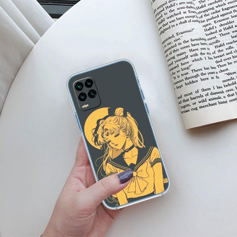 S-Sailors-Wallpaper M-Mond Transparente Handyhülle für Motorola Moto Edge 20 30 40 50 S30 Fusion Ultra Pro Neo Lite