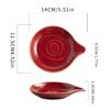 Kitchen Storage Spoon Holder in a Water Droplet Shape, Ceramic Long-Handled Spoon Rack, Suitable for Soup Spoons, Small Spoons, And Large Spoons
