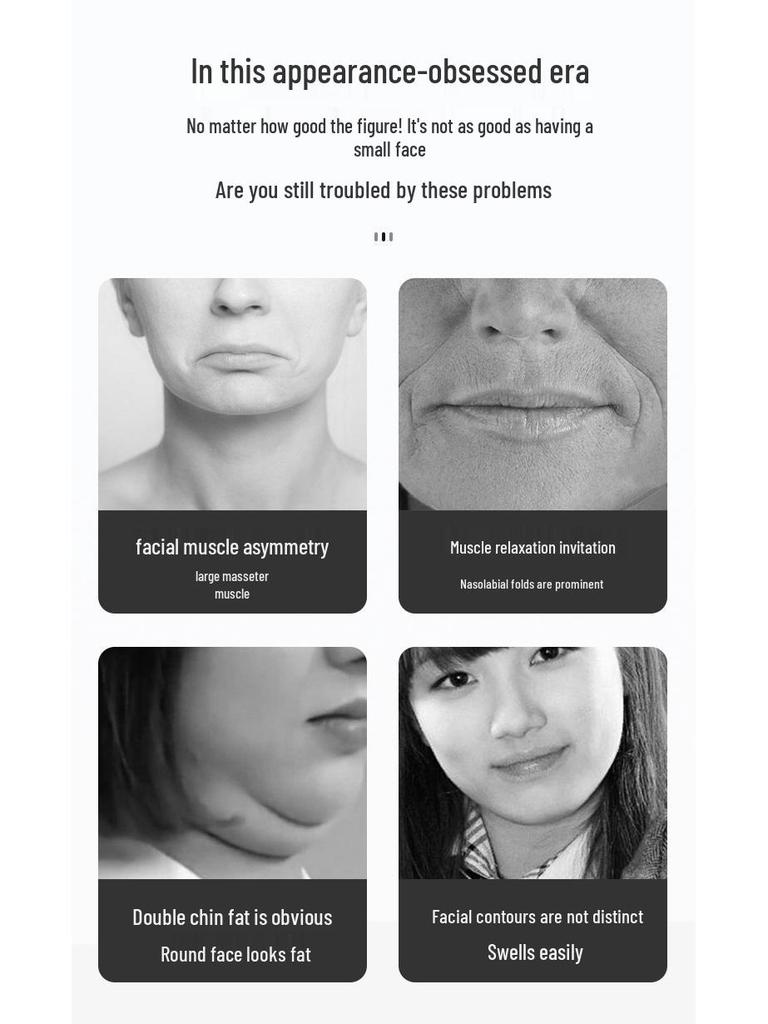 V-Shaped EMS Face Slimming and Shaping Massager