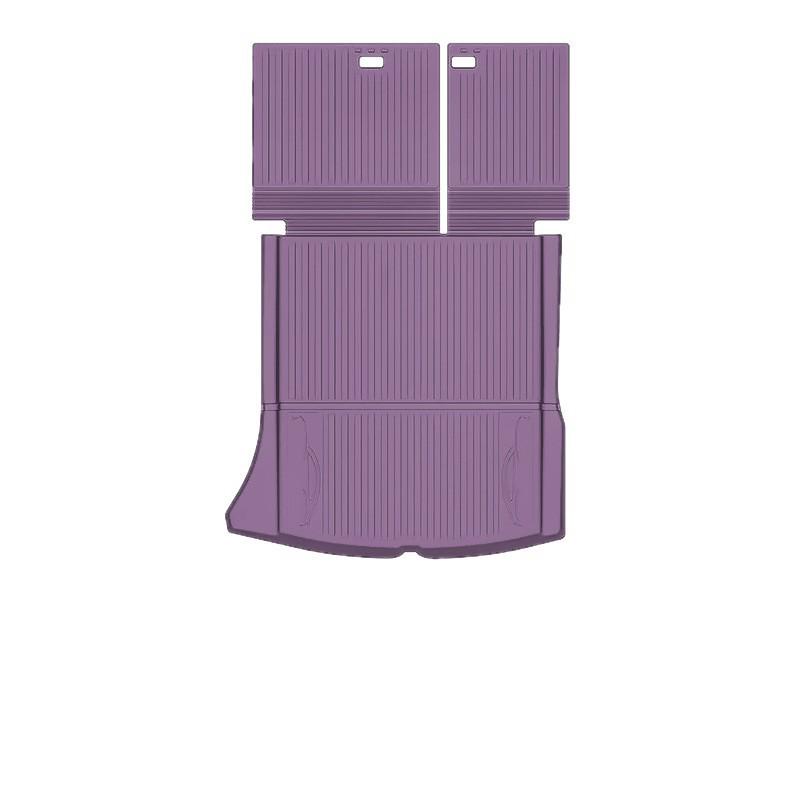 Xiaomi SU7 Trunk Mat: TPE Waterproof, Wear-Resistant, Full Coverage Tail Box Mat with Raised Edges.