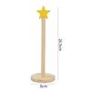Vertical Wood Hair Tie Storage Rack Hair Accessories Display Stand Jewelry Hair Bands Storage Rack Organizer