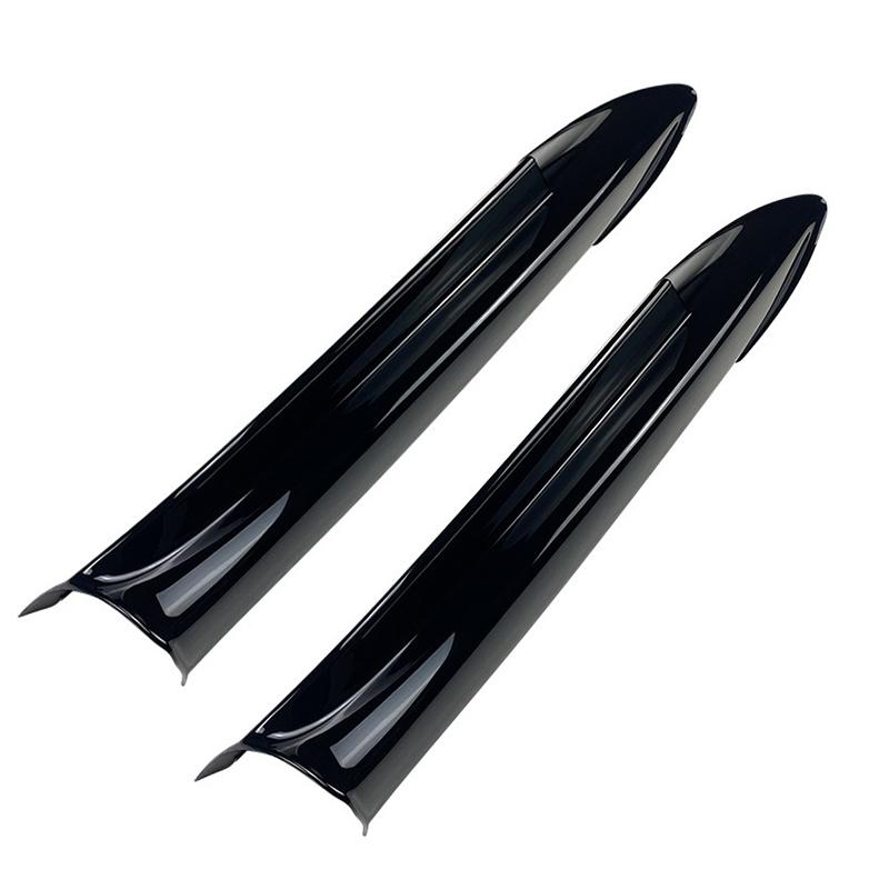 

2 шт. Накладки на боковые сплиттеры переднего бампера в стиле M-Tech для BMW 3 серии E90 E91 M-Tech 320i 330i 2005-2008 чёрный