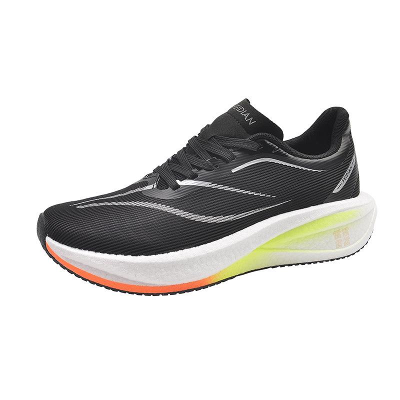 Comfortable Soft-soled Wear-resistant Sports and Leisure Shoes Feidian 5C Running Shoes Men's Professional Racing Shock-absorbing Carbon Board Run