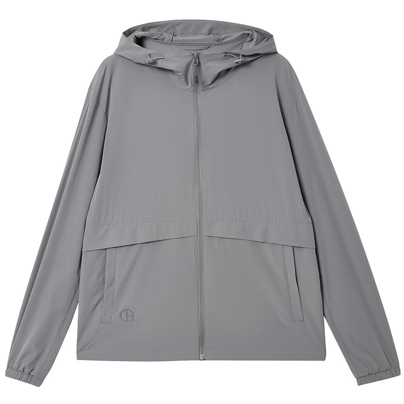 

Мужская летняя дышащая сетчатая куртка с капюшоном для защиты от солнца от JACK&JONES XS