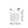 Hollow Out Desk Organizer Boho Style Makeup Brush Holder Storage Basket  Bedside Table