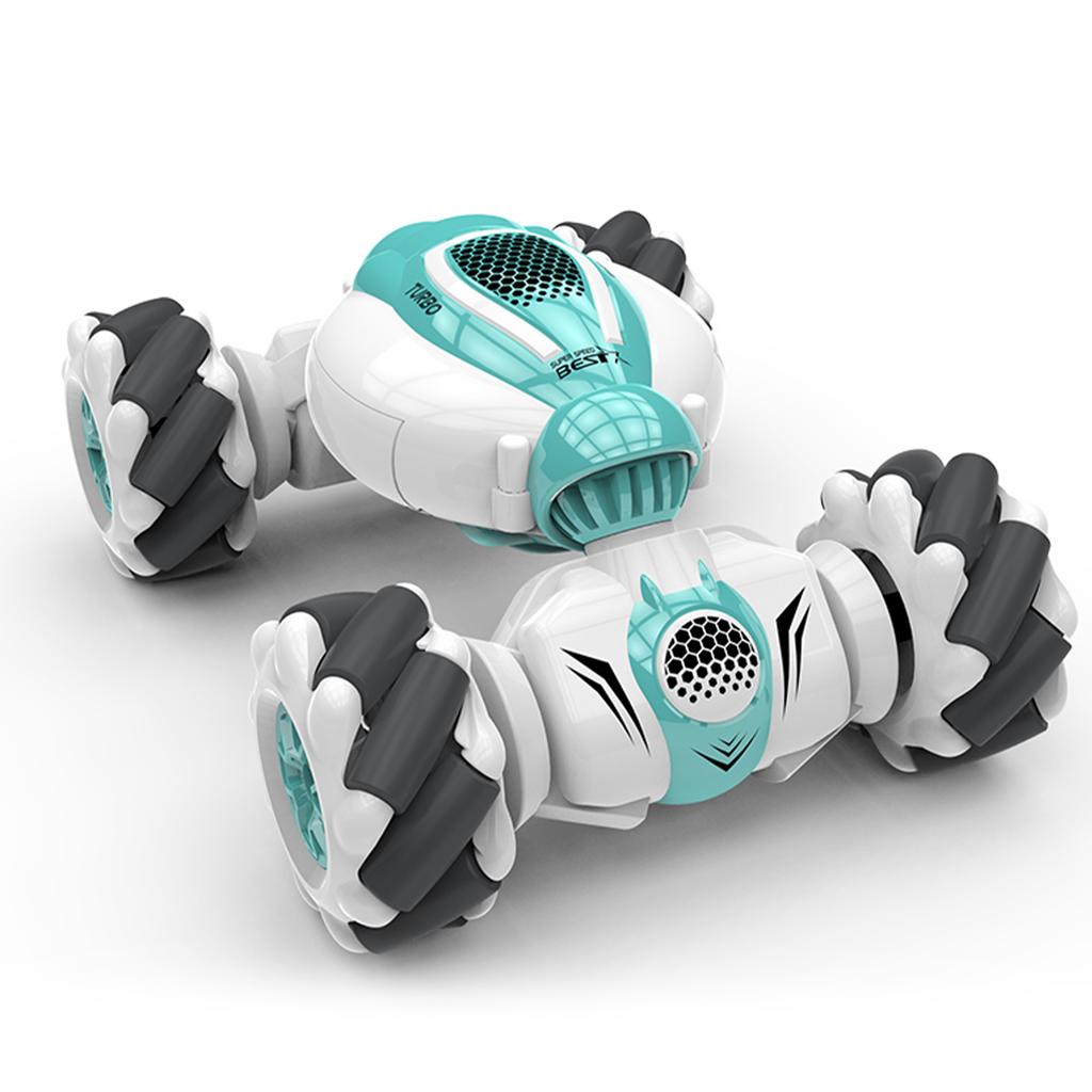 S-012 RC Stunt Car Controle Remoto Relógio Sensor de Gesto Carros de Brinquedo Elétrico Deformável Todo Terreno