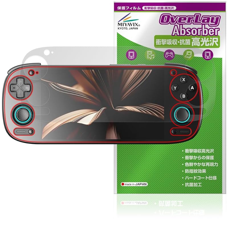 

Miyavix RETROID pocket 5 correspondence protection film shock absorption luster antibacterial Anti-fingerprint air proof foam made in Japan