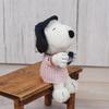 Yoshitoku Snoopy Plush Strap total Official Licensed Product of the Tokyo Yakult Swallows of the 12 professional baseball Comes in a gift bag Blue