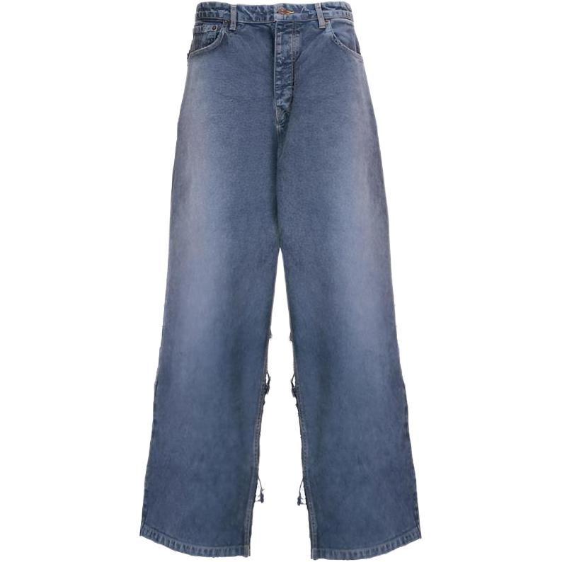 Balenciaga Casual Pants Men's Blue 738751TOW554702