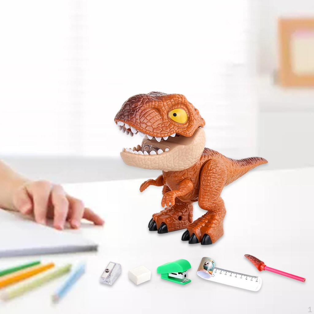 DIY Disassembly Dinosaur Toys Stationery Stapler Pencil Gift Toy for