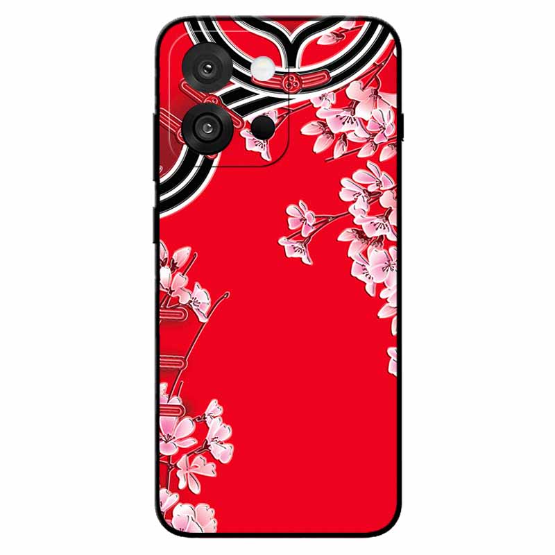 3D Emboss Cases For OnePlus 13T/ 13S Relief Emboss Soft Silicone Back Cover For CPH2723 Relief Funda OnePlus 13s Flower Capa 13T