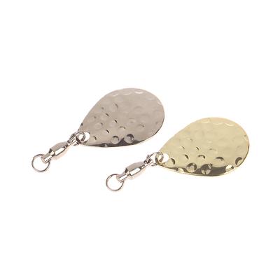 10Pcs Fishing Lure Spoon Diy Connector Spinners Sequins Metal Water Drop Type Fishing Accessories Hard Bait Assist Composite