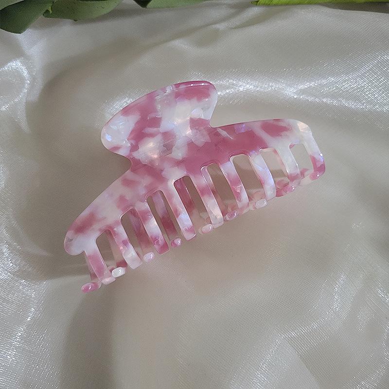 2025 Korean Elegant Acetate Hair Clip for Bun - Large Size