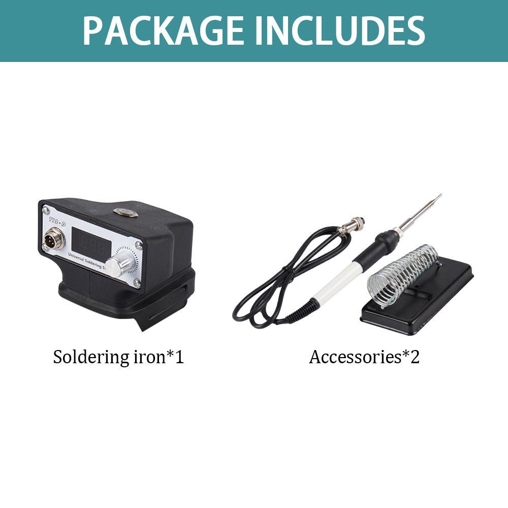 2-in-1 Portable Cordless Electric Soldering Iron Multifunction Household Electric Welding Machine
