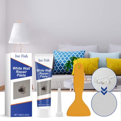 JUE-FISH Wall Mending Ointment Mending Agent Wall Plaster Wall Shedding Repair Paste Wall Fix Wall Repair Cream Dinding Waterproof Wall Repair Cream
