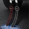 CGCBZC1 Car Safety Anti Static Belt Earth Strip Strap Electricity Eliminator For Nissan Nismo Tiida Teana GTR 240SX Tiida Wheel Hubcap